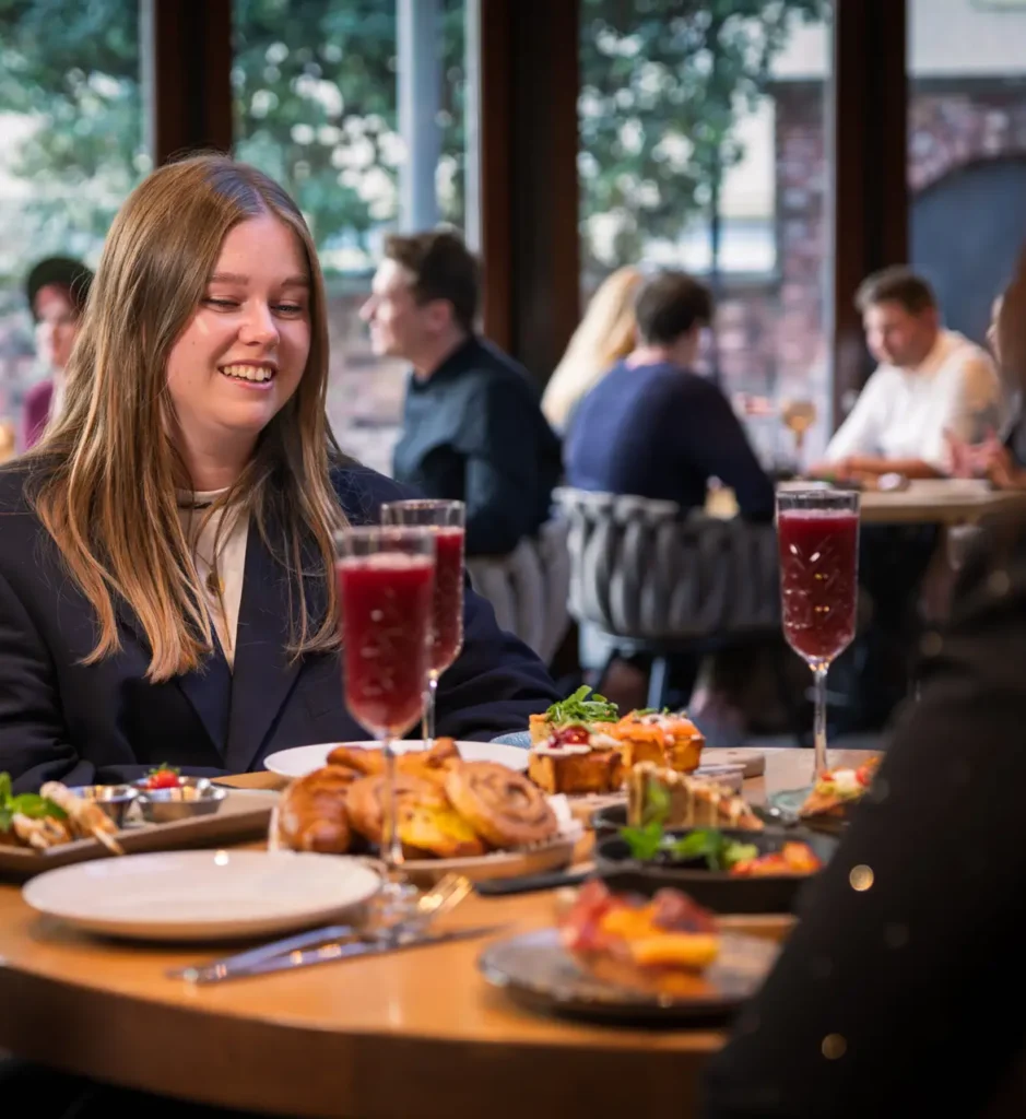 kerstlunch bij Liesbeth's Grand Café in Horst centrum